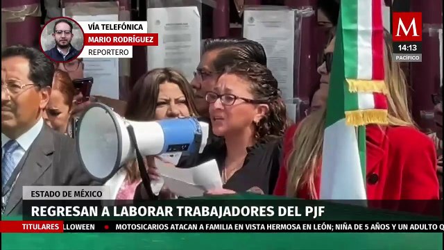Reanudan labores más de 2 mil 500 trabajadores del Poder Judicial en el Estado de México
