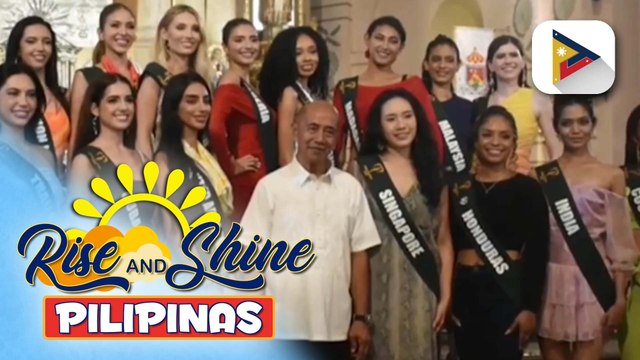 Pag-iikot ng Miss Earth 2024 candidates sa iba't ibang panig ng bansa, patuloy