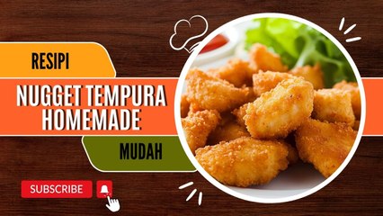 Resipi Nugget Tempura Homemade