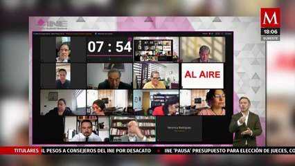 INE suspende sesión sobre presupuesto para la elección judicial a la espera de fallo de la SCJN