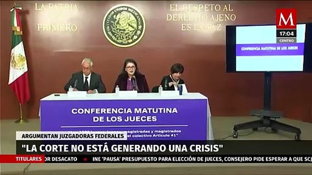 Juzgadoras rechazan que la Suprema Corte provoque crisis constitucional por la reforma judicial