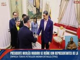 Presidente Nicolás Maduro recibe a representantes de la empresa Türkiye Petrolleri