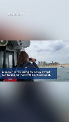 Search for boy swept out to sea enters third day