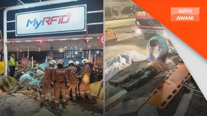 Dua lelaki warga emas maut langgar pembahagi Plaza Tol Sungai Besi