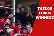 Taylor Swift celebrates in a big way with her mom and Donna Kelce after Kansas City Chiefs score against Tampa Bay Buccaneers