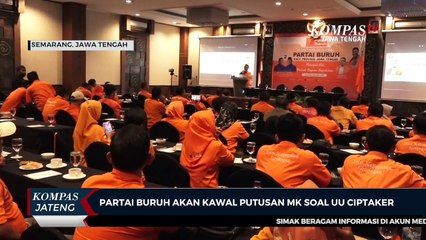 Partai Buruh Akan Kawal Putusan MK Soal UU Cipta Kerja
