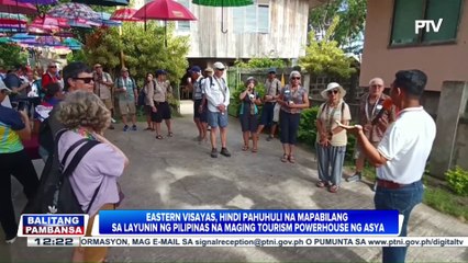Isang international cruise ship, dumaong sa iba’t ibang isla sa Eastern Visayas