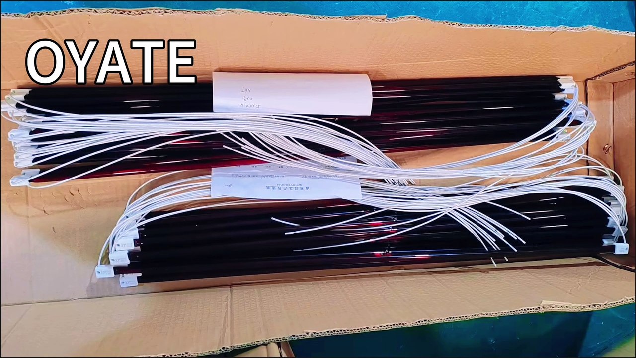 Red ruby 800mm 1800w ir shortvawe infrared halogen heating lamps ruby quartz SK15 heat tube