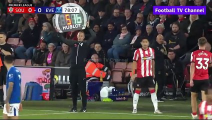 [Yukinari Sugawara touch collection] [Premier League 2024-25 11-02] Southampton FC vs Everton FC