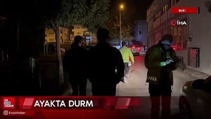 Bursa'da alkollü sürücü gazetecileri görünce alkolmetreye üflemedi