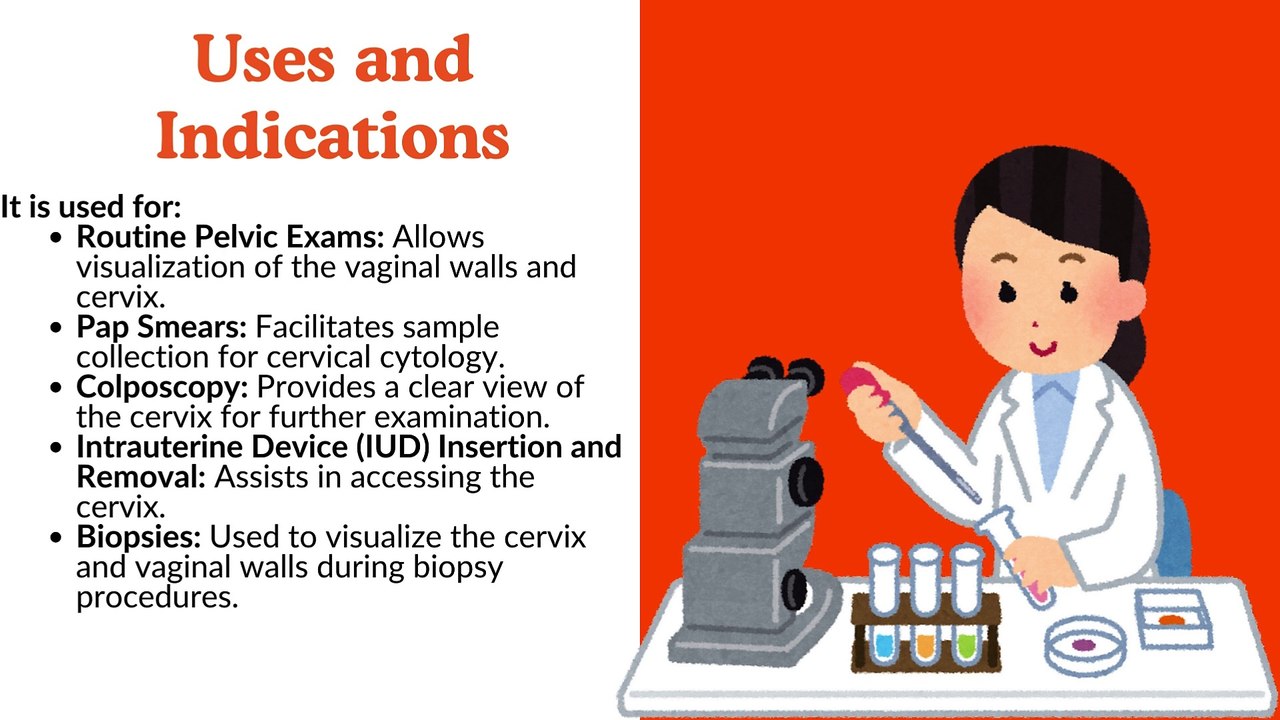 Vaginal Speculum | Cusco Bivalved Self Retaining Vaginal Speculum | Vaginal Examination