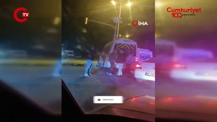 Ankara'da feci kaza... İki servis aracı çarpıştı: 21 yaralı