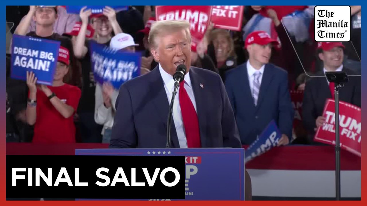 ‘It’s ours to lose,’ Trump tells supporters at North Carolina rally