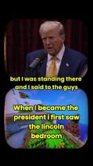 Lincoln's bedroom in white house