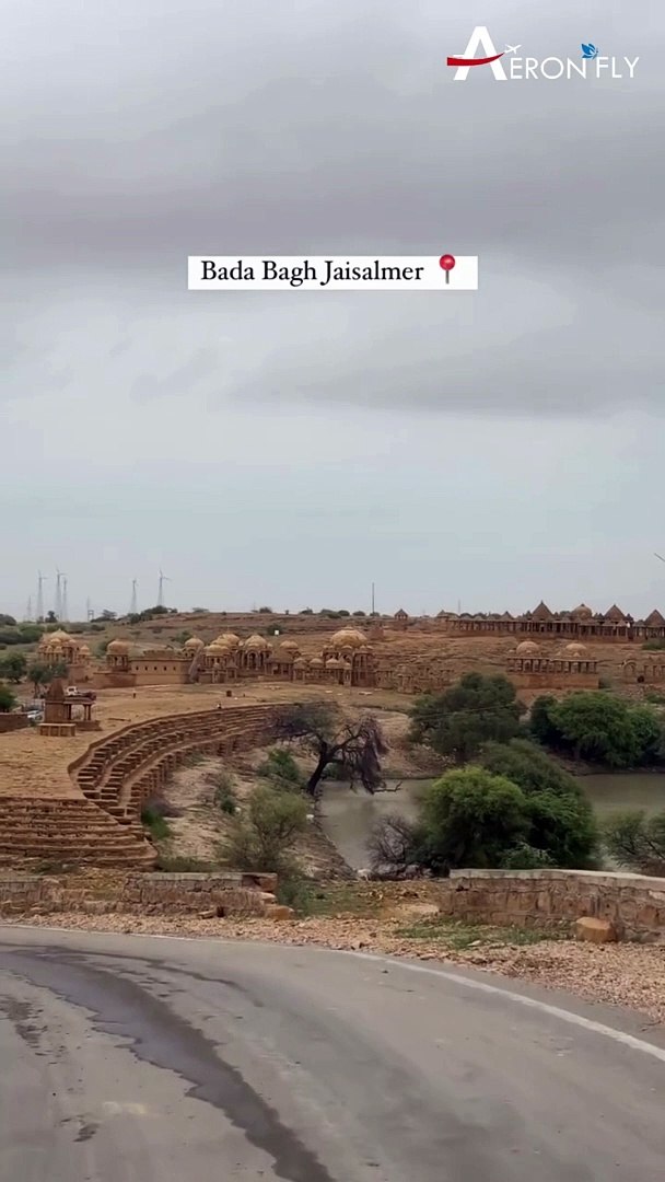 Please write in English language. ChatGPT said: ChatGPT Bada Bagh, Jaisalmer: A Tranquil Oasis of Hi