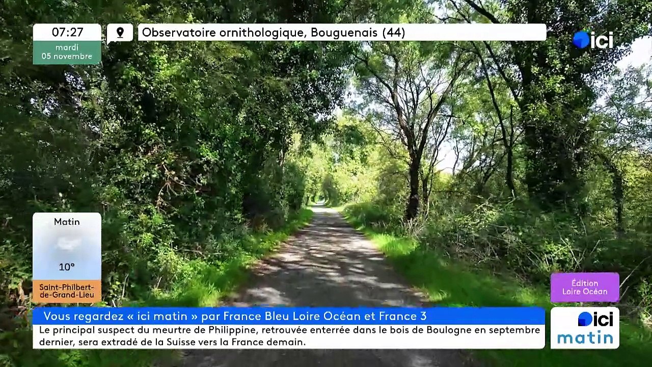 05/11/2024 - ICI Matin France Bleu Loire Océan en vidéo