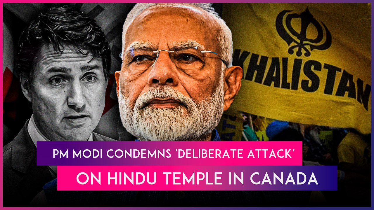 Attack On Devotees At Hindu Temple In Canada Draws Strong Condemnation In India, PM Modi Denounces
