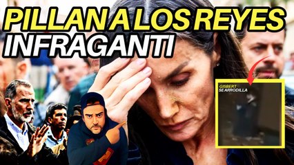 PILLAN A LOS REYES Y RUBEN GISBERT INFRAGANTI Y ALTERCADOS