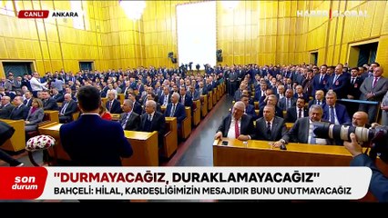 MHP Lideri Devlet Bahçeli: Teröristbaşı gelip terörün bittiğini açıklasın, sözümün arkasındayım