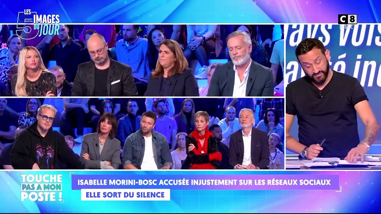 Cyril Hanouna réagit aux accusations de racisme envers Isabelle Morini-Bosc après des propos déformés dans "TPMP" 
