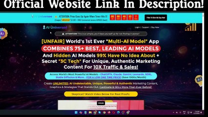 AI Universee Review  Power Of 75+ AI Models!