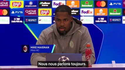 Maignan : "Aucun problème avec Mbappé"