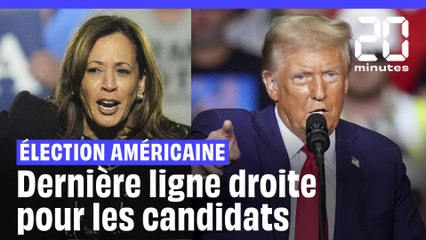 Election américaine 2024 : Dernière ligne droite pour les candidats