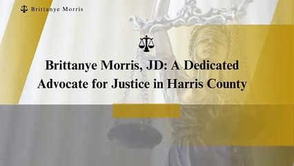 333rd District Court Judge Brittanye Morris: Committed to Community and Justice