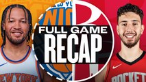 Game Recap: Rockets 109, Knicks 97