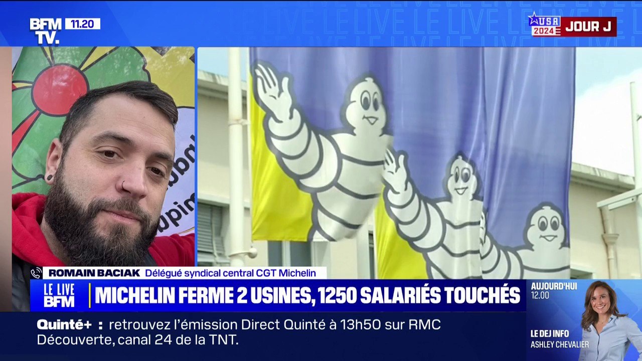 Michelin: un délégué syndical de la CGT indique que "le site de Cholet est en grève"