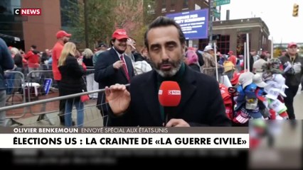 Présidentielle américaine : certains pensent à «une guerre civile» en cas de défaite de D.Trump