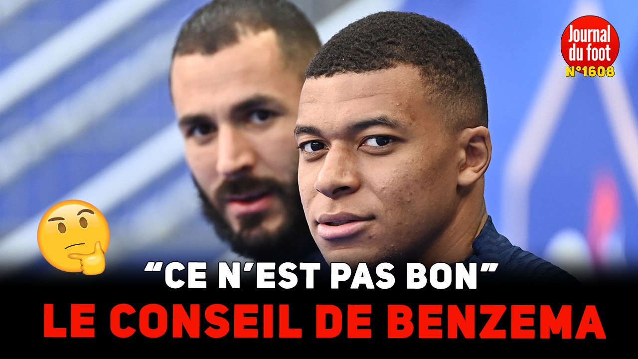 "En 9 ce n’est pas bon" : BENZEMA pas très tendre avec MBAPPÉ !