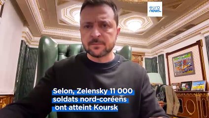 Les troupes nord-coréennes en Russie sont bombardées par les forces ukrainiennes, selon Kiev