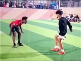 JR7 junior est aussi talentueux que son papa Cristiano Ronaldo