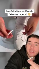 La veritable maniere de faire ses lacets