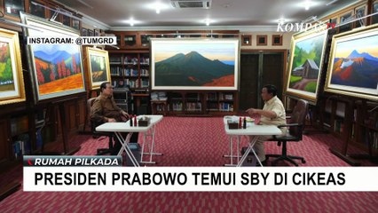 Presiden Prabowo Temui SBY di Cikeas, AHY Klaim Pertemuan Sahabat yang Ingin Berbagi Cerita