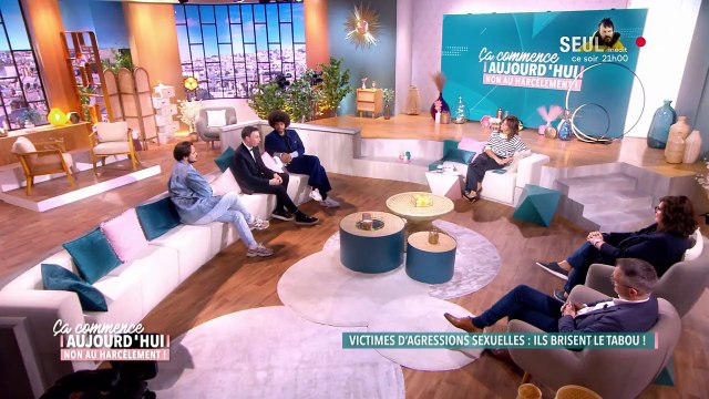 Faustine Bollaert reçoit Gwendal Maimoutou, Yanis Marshall et Jordan De Luxe dans Ça commence aujourd'hui le 4 novembre 2024 sur France 2.