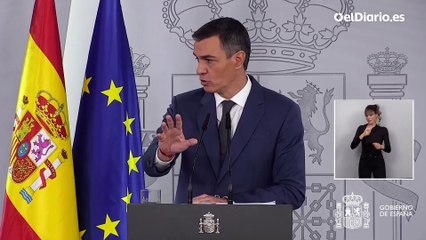Sánchez carga contra los negacionistas: "Se ha criticado por parte de algunos que el cambio climático mata, y lo estamos viendo"