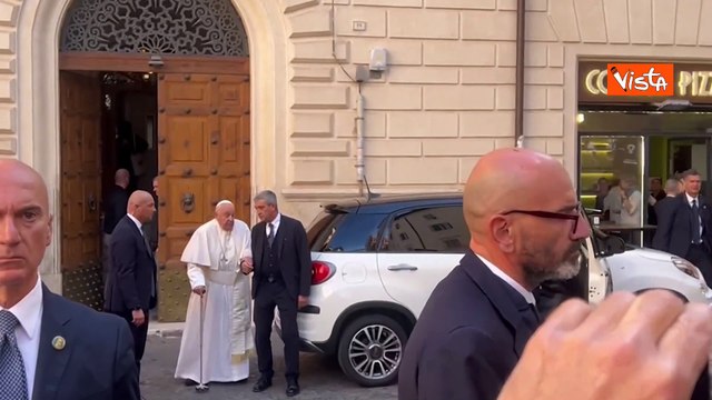 Papa Francesco in visita a Emma Bonino: L'ho trovata benissimo, un incontro cordiale