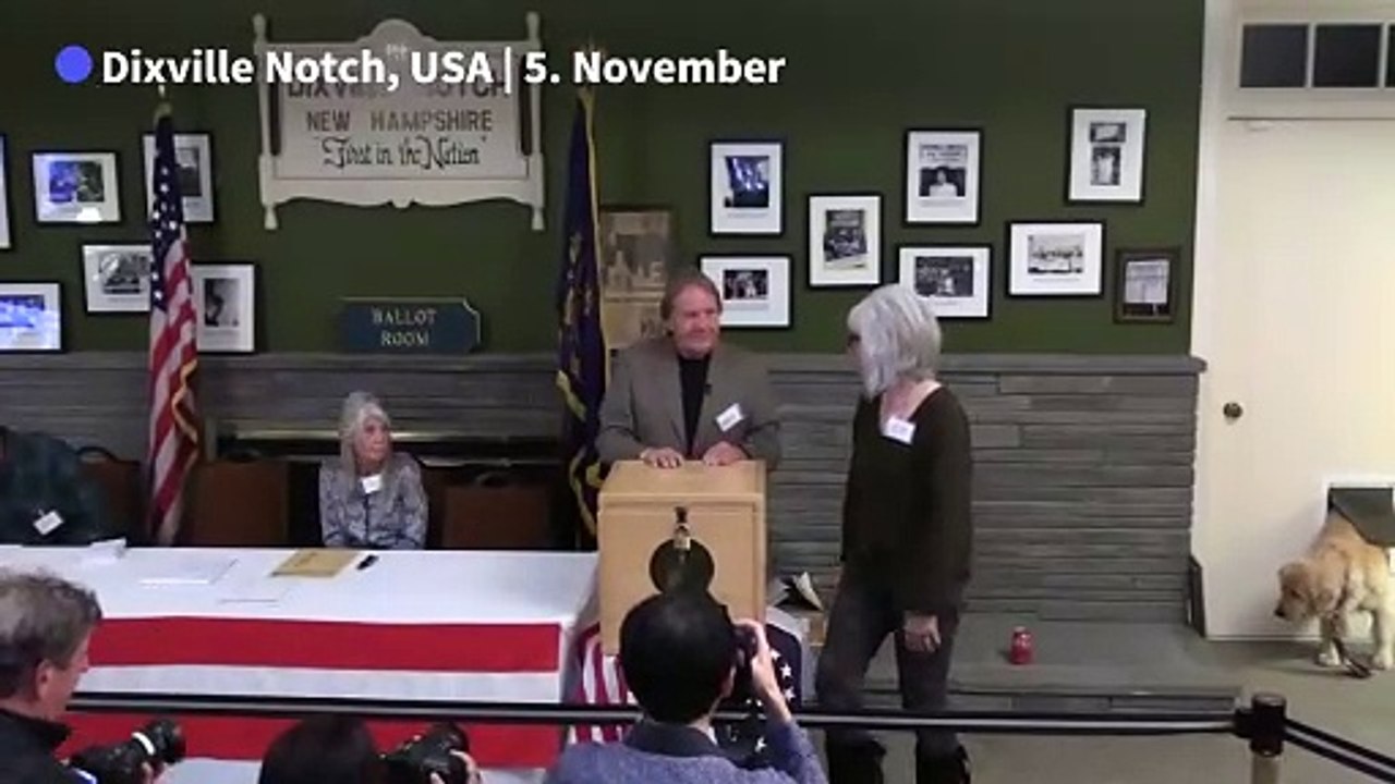 Winziges Dorf Dixville Notch läutet US-Wahl ein