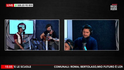 Sarallo Famosi: Lele Sarallo improvvisa Leggero di Ligabue con la chitarra su Radio Roma