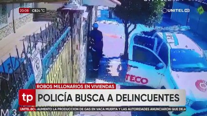 Buscan a delincuentes acusados de cometer al menos siete atracos haciéndose pasar por trabajadores en Cochabamba