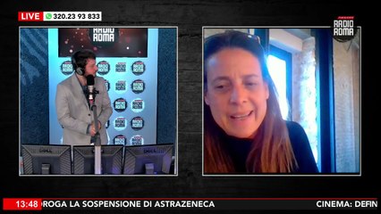 Alessia Caruso Fendi ospite di "Roma di Giorno" su Radio Roma