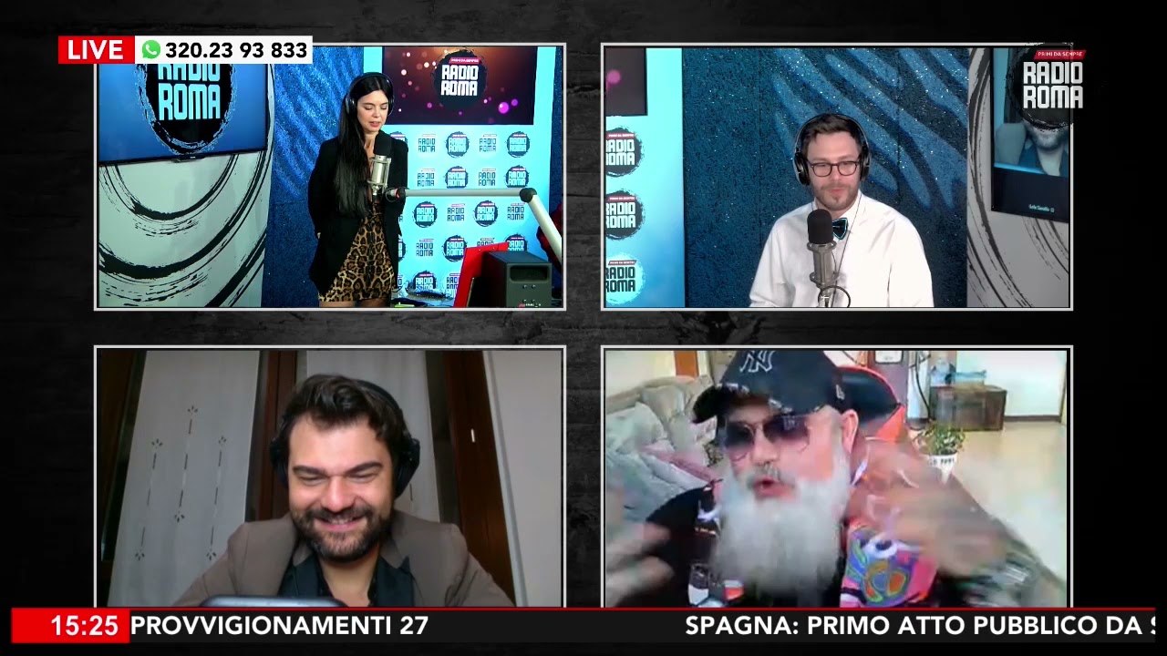 ANTONIO LO CASCIO OSPITE DA "SARALLO FAMOSI" SU RADIO ROMA