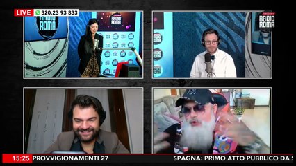 ANTONIO LO CASCIO OSPITE DA "SARALLO FAMOSI" SU RADIO ROMA