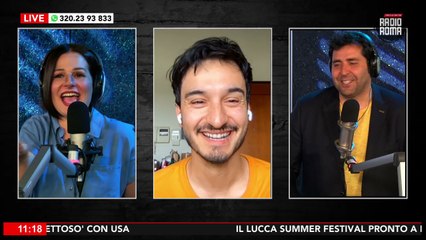 ANDREA DIANETTI ospite de "I Perrollas"  su Radio Roma