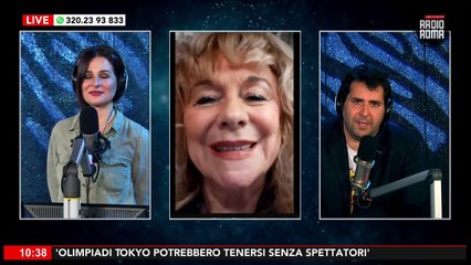 MARGHERITA TOFFA OSPITE DE "I PERROLLAS" SU RADIO ROMA