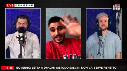 Francesco Monte ospite da Sarallo Famosi su Radio Roma