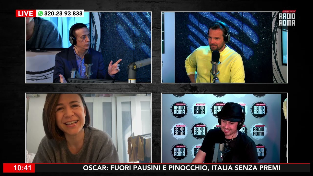 Valeria Graci e Angelo Perrone ospiti de "VIPiace" su Radio Roma