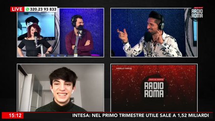 Matteo Romano ospite da Sarallo Famosi su Radio Roma